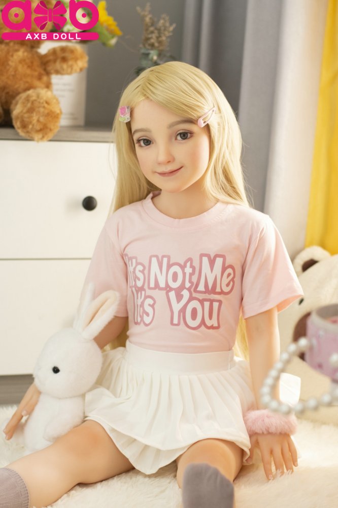 AXBDOLL 110cm GB21# Silicone+TPE Mini Sex Doll Cute Love Dolls