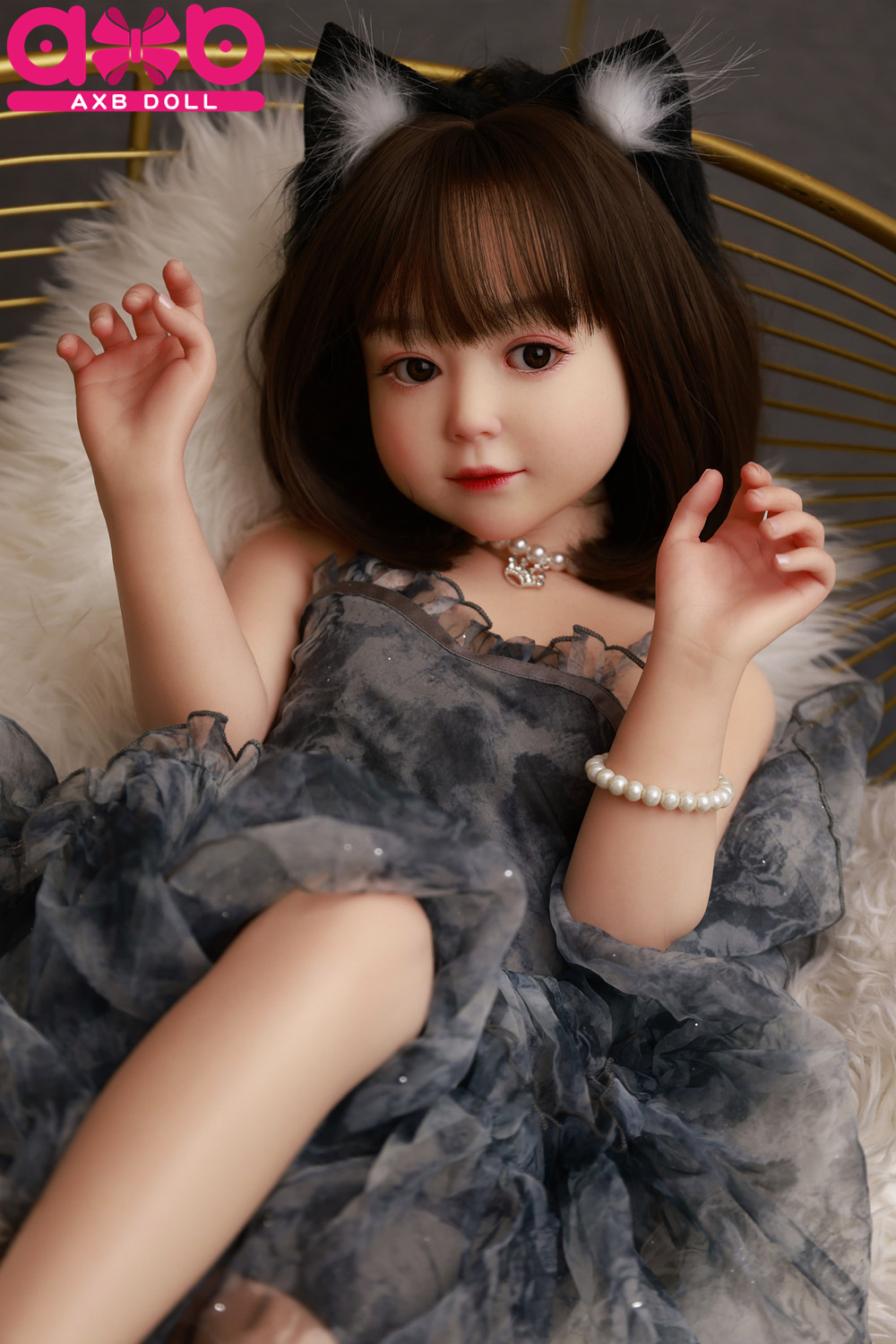 AXBDOLL 100cm GB02# TPE Mini Sex Doll Cute Love Dolls - Click Image to Close